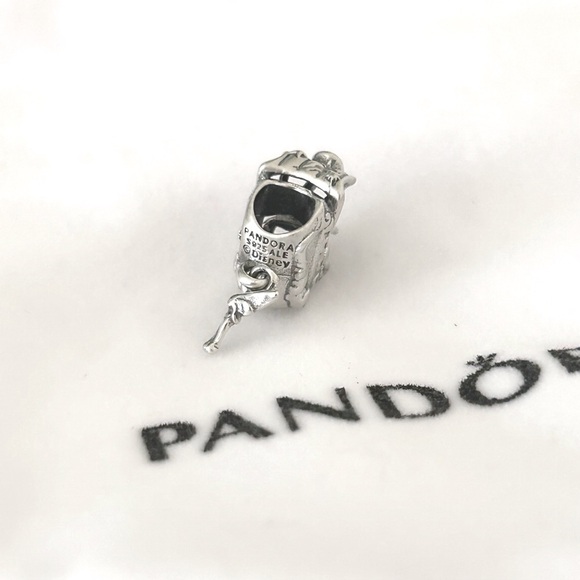 PANDORA Disney Tinker Bell & Captain Hook’s Pirate Ship Charm - Picture 8 of 9
